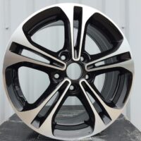 R16x6.5  5X114.3  ET  46  67.1  BK766  Black Polished (MB)  For HYUND  (R)