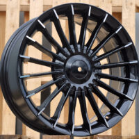 R17x8  5X120  ET  34  72.6  BK273  (BY1023)  Black+Polished Lip (BLPL)  For BMW  (Z3+Z6)