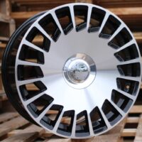 R20x9.5  5X112  ET  35  66.6  B1464  Black Polished (MB)  For MER  (P+Z1)  (MAYBACH (Front+Rear))