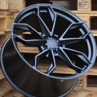 R21x9  5X120  ET  33  72.6  HX021  (3S104B)  Black Half Matt (BLHM)  For HAXER  (P)  (HYBRID FORGED (Rear+Front))