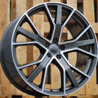 R22x9.5  5X112  ET  31  66.5  B5131  (FBX133)  Grey Polished Half Matt (MGHM)  For AUD  (Z6)  (HYBRID FORGED)