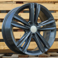 R17x7  5X112  ET  45  57.1  B5619  Gun Metal (GM)  For VW  (P+R)