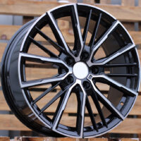 R19x8  5X112  ET  50  66.6  A5824  (IN3612F)  Black Polished (MB)  For BMW  (K7+Z3)  (HYBRID FORGED BMW 1(F40)/ 2(F44))