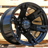 R15x8  5X139.7  ET  1  110.5  BK311  Black (BL)  For 4X4  (R)