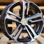 R15x6.5  4X108  ET  25  65.1  A5017  (BK5447)  Black Polished (MB)  For CITRO  (L2+R)