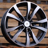 R16x6.5  5X112  ET  39  66.6  BK533  Black Polished (MB)  For RACIN  (D3)