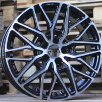 R18x8  5X120  ET  50  65.1  B1262  Black Polished (MB)  For VW  (Z6+Z1)  ((max 1250 kg))