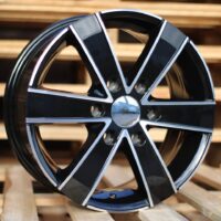 R18x8  6X130  ET  50  84.1  BK474  Black Polished (MB)  For MER  (R)  ((max 1250kg))