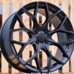 R18x8  4X100  ET  30  60.1  B1449  Black Half Matt (BLHM)  For SMART  (P+P2)  ((AKC 60 Eur) HAXER Front+Rear)