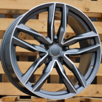 R19x8.5  5X112  ET  39  66.5  BK690  (BY1126)  Grey Polished (MG)  For AUD  (Z2)