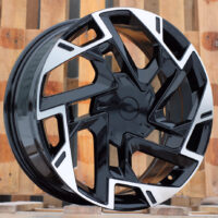 R19x7.5  5X114.3  ET  51  67.1  B1927  (BK1223)  Black Polished (MB)  For KIA  (P+Z4)  (HYBRID FORGED NEW Model SPORTAGE)