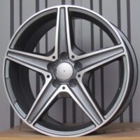 R18x8  5X112  ET  45  66.6  B5052  Grey Polished (MG)  For MER  (K2+Z2)