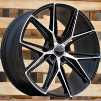 R19x8.5  5X112  ET  40  66.6  HX043  Black Polished Half Matt (MBHM)  For HAXER  (K4)