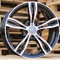 R19x9  5X120  ET  38  72.6  E492  (IN5056)  Black Polished (MB)  For BMW  (P2)  (Rear+Front (AKC 110 Eur))
