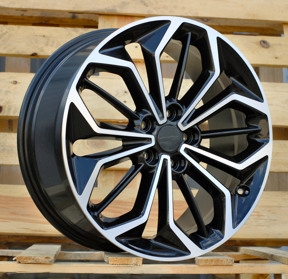 R19x8  5X108  ET  45  63.4  FE187  (IN5608)  Black Polished (MB)  For FORD  (P2)