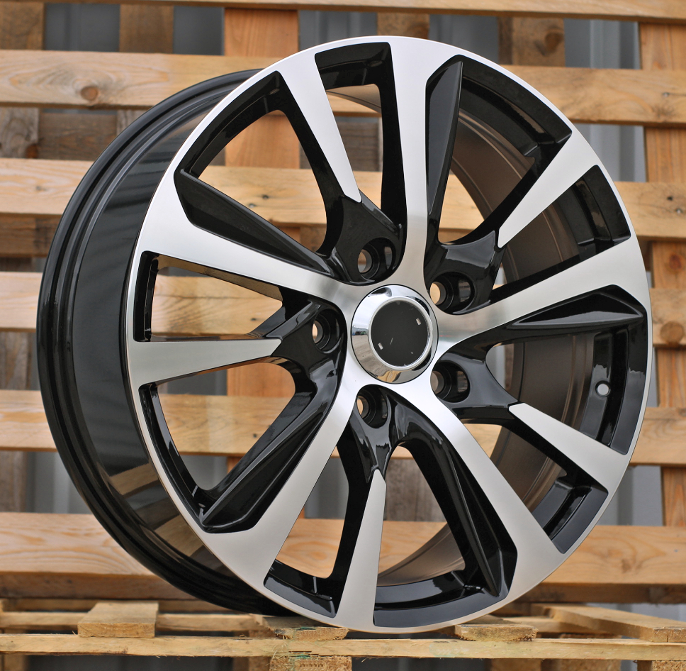 R21x8.5  5X150  ET  60  110.5  B1447  Black Polished (MB)  For TOYOT  (K3)  (TOYOTA/LEXUS)