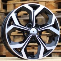 R16x6  5X114.3  ET  46  67.1  FE175  Black Polished (MB)  For KIA  (Z5)