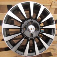 R15x6  4X98  ET  35  58.1  BK743  Black Polished (MB)  For FIAT  (R)