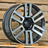 R20x8.5  6X139.7  ET  30  106.1  JT028  Black Polished (MB)  For TOYOT  (K7)
