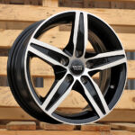 R14x6  5X100  ET  35  57.1  L299  Black Polished (MB)  For RACIN  (R)