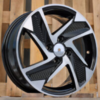 R15x6  4X100  ET  48  54.1  Y1169  Black Polished (MB)  For HYUND  (R+L1)  (New Model)