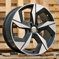 R19x8  5X114.3  ET  48  67.1  I5637  Black Polished Half Matt (MBHM)  For RACIN  (Z4)  ((AKC 115 Eur))