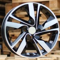 R16x6  4X100  ET  50  54.1  BK813  (D5078)  Black Polished (MB)  For HYUND  (Z3)
