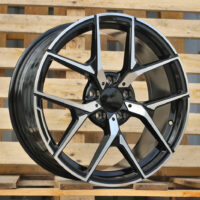 R18x8  5X112  ET  43  66.6  XE137  (YF5726)  Black Polished (MB)  For MER  (Z3)  (HYBRID FORGED)
