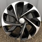 R16x6.5  5X100  ET  40  54.1  XFE89  Black Polished (MB)  For TOYOT  (R)