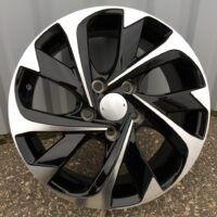 R16x6.5  5X114.3  ET  40  60.1  XFE89  Black Polished (MB)  For TOYOT  (R+P2)