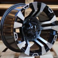 R15x8  5X139.7  ET  M13  110.1  BK859  Black Polished (MB)  For 4X4  (R)