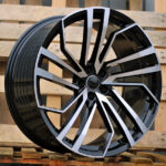 R22x10  5X112  ET  20  66.5  B1618  (FBX158)  Black Polished (MB)  For AUD  (K3)  (HYBRID FORGED)