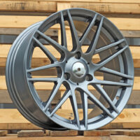 R17x7.5  4X100  ET  25  60.1  HX013  (E269177507S)  Gun Metal Half Matt (GMHM)  For SMART  (K3)