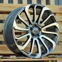 R23x10  5X120  ET  45  72.6  BY959  (FBX196)  Grey Polished (MG)  For LAND  (Z5)  (HYBRID FORGED)