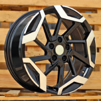 R18x7.5  5X114.3  ET  45  67.1  3S1080  Black Polished (MB)  For KIA  (P)  (HYBRID FORGED)