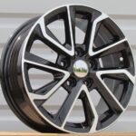 R16x7  5X114.3  ET  40  60.1  FE177  (BY2038)  Black Polished (MB)  For TOYOT  (Z3)