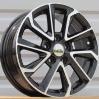 R16x7  5X114.3  ET  40  60.1  FE177  (BY2038)  Black Polished (MB)  For TOYOT  (Z3)