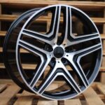 R16x7.5  5X112  ET  38  66.6  BK206  Black Polished (MB)  For MER  (K2)