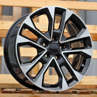 R20x8.5  5X127  ET  50  71.5  A5914  Black Polished (MB)  For JEEP  (P)