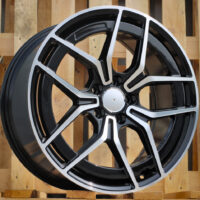 R19x9  5X112  ET  49  66.6  3S1034  Black Polished (MB)  For MER  (K2+K4+P)  (HYBRID FORGED NEW Model)
