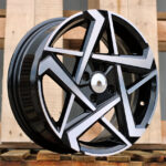 R16x6.5  4X100  ET  45  54.1  Y1237  Black Polished (MB)  For HYUND  (K4)
