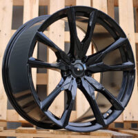 R22x10.5  5X112  ET  43  66.6  FE221  Black (BL)  For BMW  (Z5)  (New X7 Rear+Front)