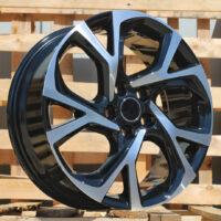 R18x7  5X114.3  ET  50  60.1  FE132  (BK5962)  Black Polished (MB)  For TOYOT  (P+K2)