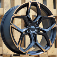 R19x8.5  5X112  ET  38  57.1  I5572  (FBX220)  Black Polished Half Matt Cooper (MBHMC)  For CUPRA  (M)  (HYBRID FORGED)