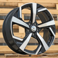R19x7.5  5X114.3  ET  40  66.1  XE173  (LU1587)  Black Polished (MB)  For NISS  (P1)