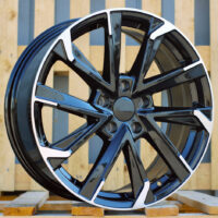R18x7.5  5X114.3  ET  40  60.1  I5547  Black Polished (MB)  For TOYOT  (K7)