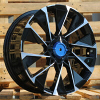R17x7  4X100  ET  37  60.1  I2102  (HF2102)  Black Polished (MB)  For RENAU  (P2)  (HYBRID FORGED)