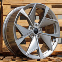 R20x8  5X112  ET  45  57.1  I5638  Grey Polished (MG)  For SKODA  (Z5)  ((AKC 115 Eur))