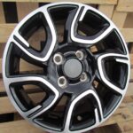 R14x6  4X100  ET  35  54.1  XE186  Black Polished (MB)  For KIA  (R)
