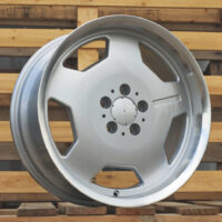 R16x7.5  5X112  ET  35  66.6  I5270  Silver+Polished Lip (SP)  For MER  (Z5+Z3)  (MONOBLOCK Style)